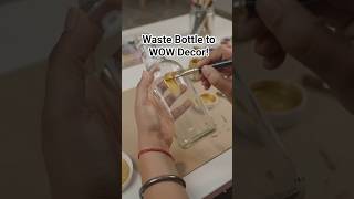 Old Bottle Se Banaya Beautiful Diwali Lamp ✨🪔 | Best Out of Waste DIY Bottle Art