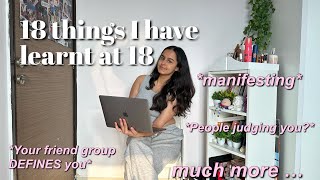 18 things i have learnt at 18