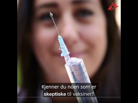 Video: Når voksne er vaksinert mot meslinger