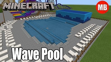 Minecraft Wave Pool (WORKING) | Amusement Park Series