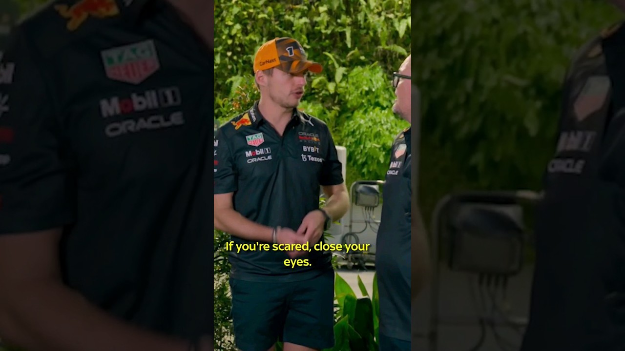 Max Verstappen's essential driving tips for Alan Carr 😂