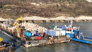 Major engineering work at Folkestone Warren