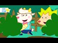 Dolly and Friends.   The Boys are up to Something. Funny Cartoon for Kids