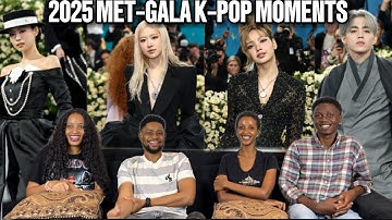 Our Reaction To Jennie, Lisa, Rosé & Scoups Shine at Met Gala 2025 Cute Interactions