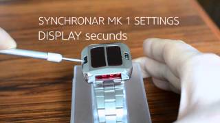 Synchronar MK1 settings