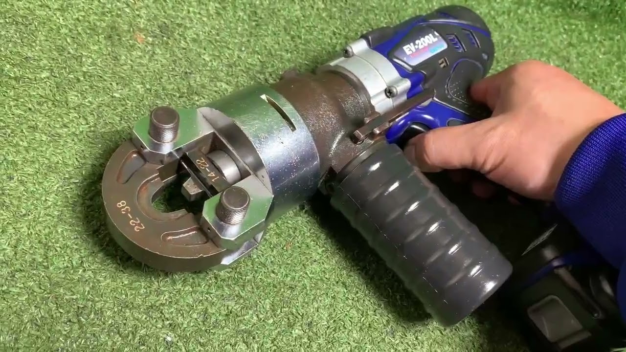 CACTUS カクタス 電動油圧式圧着工具 【EV-200L】 クリンプボーイ