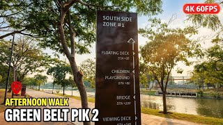 Green Belt PIK 2 Afternoon Walk | Banten, Indonesia | DJI Osmo Pocket 4P | 4K 60FPS