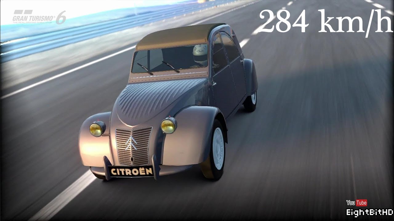 citroen 2cv top speed