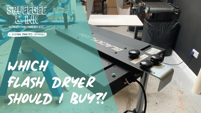 Best Screen Printing Flash Dryer for the Money Spent 