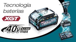 Tecnologías de las nuevas baterías XGT 40V max.