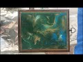 Resin mixing timelapse