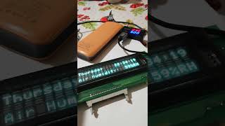 RTC clock on VFD Futaba (short video)