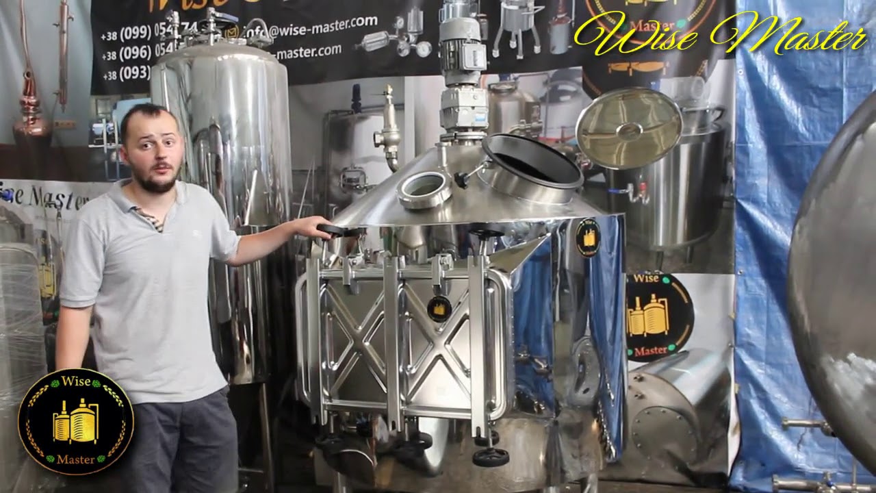 Фильтр-чан, емкость из нержавейки, пивное оборудование, варочный ...