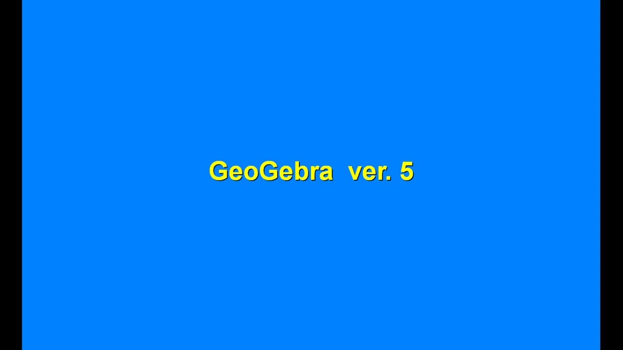 Деление отрезка в GeoGebra 5