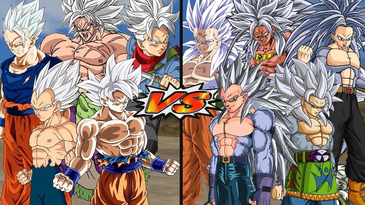 GOKU SSJ5 VS ZAIKO  Anime dragon ball super, Anime dragon ball