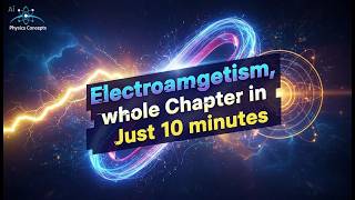 Electromagnetism One Shot 🔥 | Full Chapter Concepts in 10 Minutes | Class 12 Physics