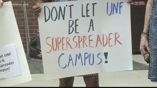 UNF staff want the option for virtual classes amid COVID-19 surge