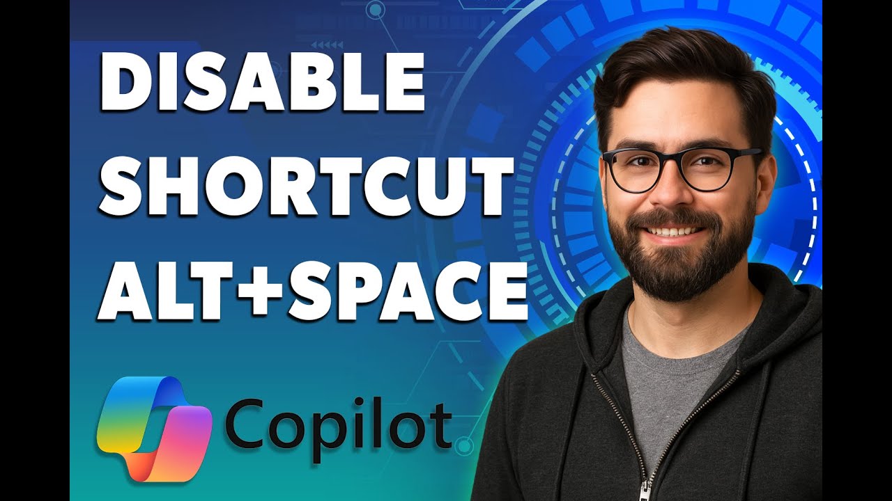How To Disable Copilot Shortcut Alt+Space [2026 Guide] - YouTube