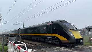 Trains Ping In Nottinghamshire Lner Azuma, 225, Lumo With Very Loud Horns - 11Th December 2022