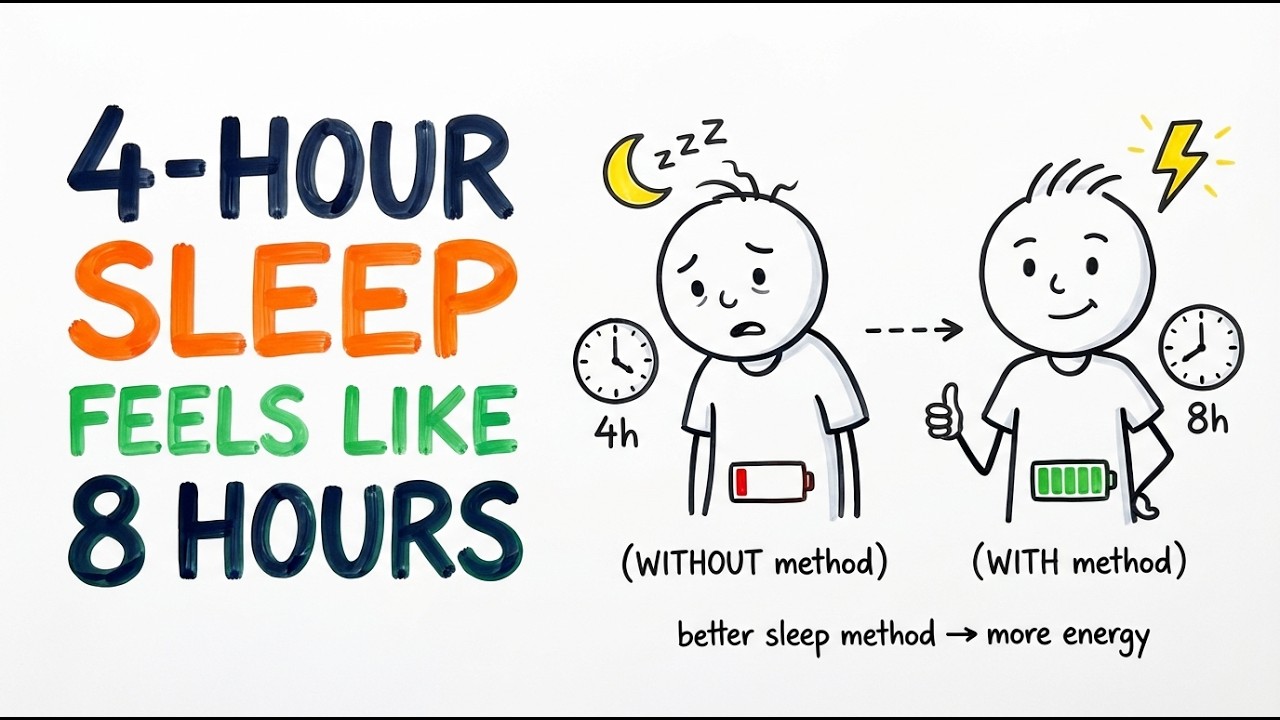 The 4-Hour Sleep Method That Feels Like 8 Hours - YouTube