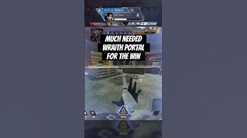 WATTSON almost got the WRAITH #apexlegends #shorts