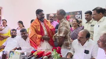 ഡെപ്യൂട്ടി സ്പീക്കർ ചിറ്റയം ഗോപകുമാർ CPI പത്തനംതിട്ട ജില്ലാ സെക്രട്ടറി