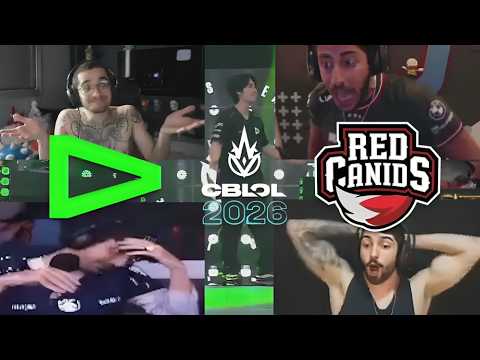 LOUD NA FINAL!! 👑 Reação insana dos streamers após vitória contra a RED na Copa Cblol 2026