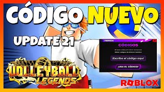 ✅CÓDIGO NUEVO de 🏐 VOLLEYBALL LEGENDS 🏐 Update 21 🏐 Roblox 2025 🏐 VOLLEYBALL LEGENDS ROBLOX 🏐EMiLiOR