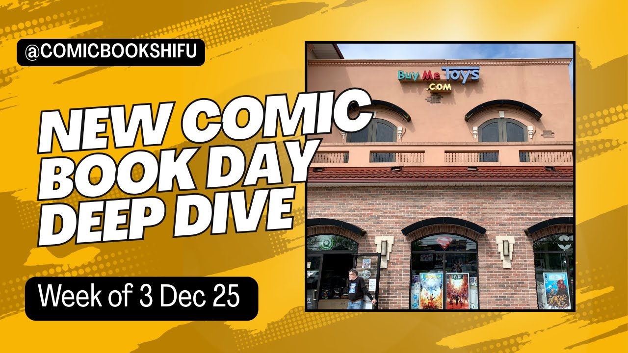 New Comic Book Day Deep Dive | Batman, Spider-Man Noir, Sci-Fi Stack & a Deluxe Surprise!