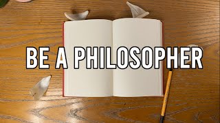 5 steps to journal like a Philosopher