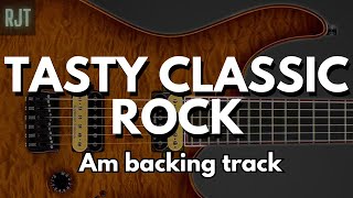 Tasty Classic Rock Backing Track For Guitar In A Minor