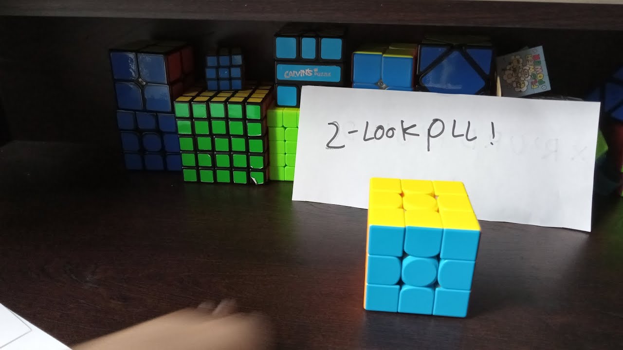 2-Look Pll algorithims and finger tricks. Perfect for Beginners CFOP ...