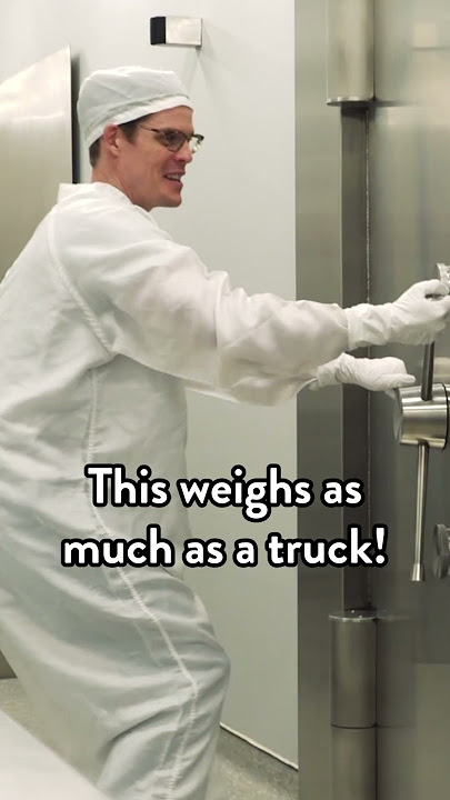 What does NASA keep inside this armored vault? 🤔