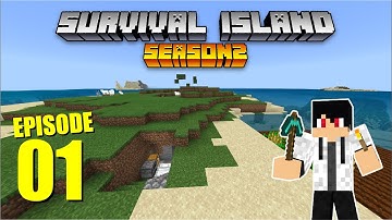 Getting Started! - Minecraft Timelapse - Survival Island S2E1