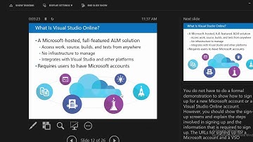 1 ALM and Visual Studio Online Overview شرح