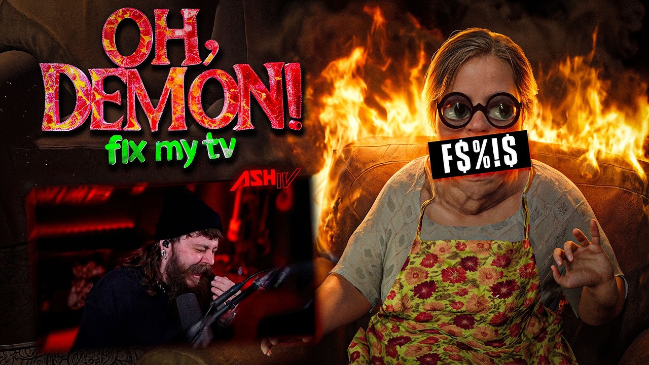 The FUNNIEST New Horror Game... | Oh, Demon! Fix My TV (Full Gameplay)