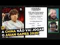 A China não vai participar dos Asian Games de 2026!