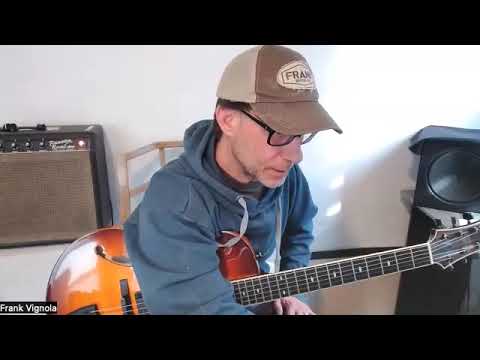 Frank Vignola "2-5 Minor 9 to Dominant 9" Practice Session