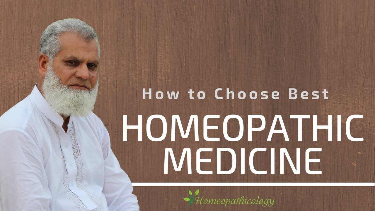 How to Choose Best Homeopathic Medicine [URDU] How to Choose right