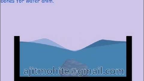 Adobe Flash CS5 Bone tool -WATER_ANIM!