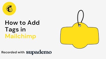 How to Add Tags in Mailchimp