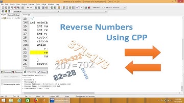 reverse a number in c++  | cpp programming video tutorial