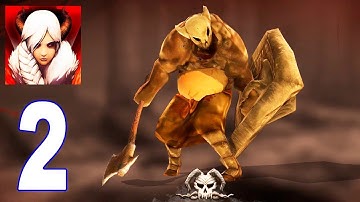 Grimvalor - Gameplay Walkthrough Part 2 - Act 1 - Monastery Entrance & Rift (Android Ios)