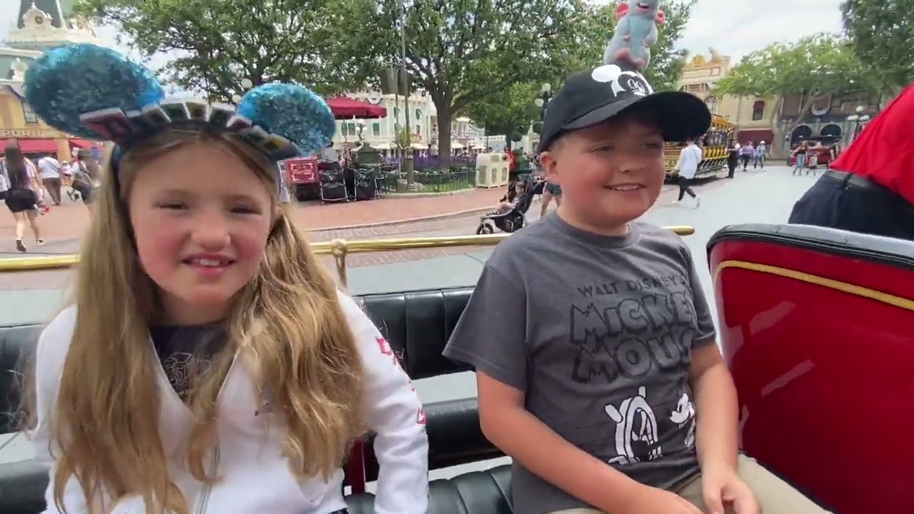 Riding all the Disneyland Main Street Vehicles