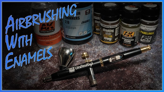 How To Airbrush Testors Enamel Paint - Awesome Results - Perfect Every Time  !! 