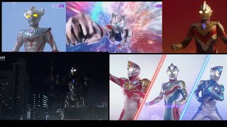 All Ultraman Era Reiwa Transformation
