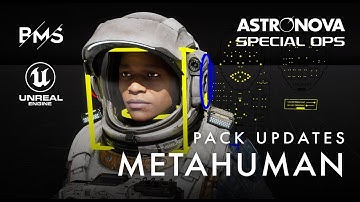 Metahuman and Control Rig Update (UE 5.5 Only) for Special Ops and Astronova!!