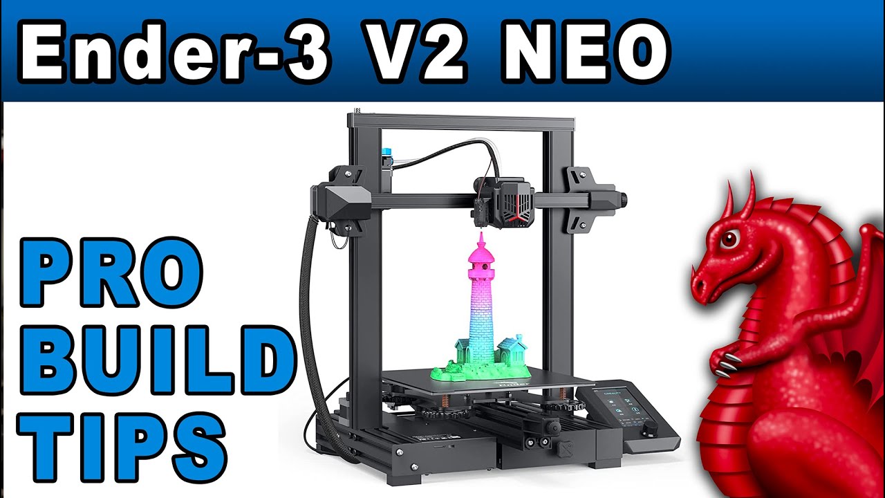 Creality Ender 3 V2 Neo. A Great 3D Printer Made Better! 
