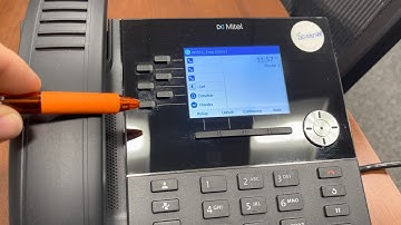 How to use a Monitor Extension on a Mitel Phone