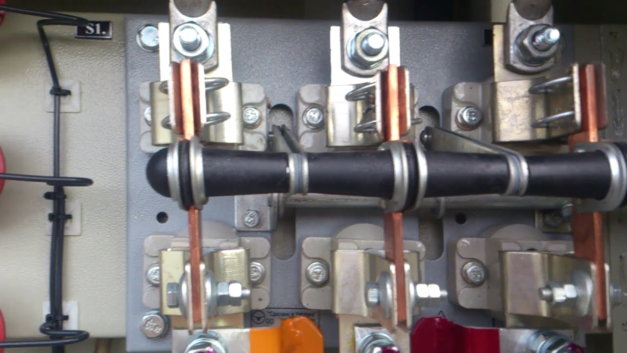 Электрика.КТП обзор щита РУ-0,4кВ. - YouTube